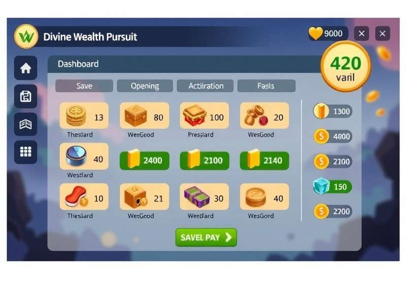 Divine Wealth Pursuit festival event with players trading goods
